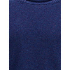 Comme Des Garçons Blue Wool Sweatshirt