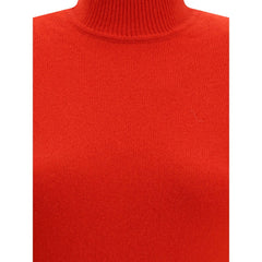 Jacquemus Red Merino Wool Casual Dress