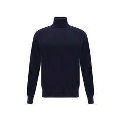 Brunello Cucinelli Blue Cashmere Cashmere Sweater