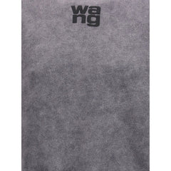 Alexander Wang Gray Cotton Sweatshirt