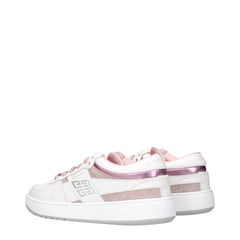 Givenchy White Leather Low Top Sneakers
