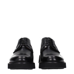 Church's Black Leather Oxfords And Derbies