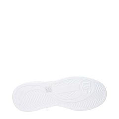 Dolce & Gabbana White Leather Low Top Sneakers