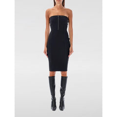 Coperni Black Cotton Casual Dress