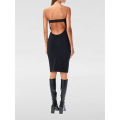 Coperni Black Cotton Casual Dress
