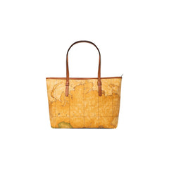 Alviero Martini Prima Classe Beige Leather Handbag