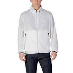 Armani Exchange White Polyester Shell Jacket