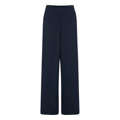 ICHI Blue Recycled Polyurethane Pant