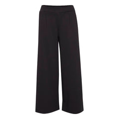 ICHI Black Recycled Polyester Pant