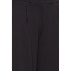 ICHI Black Recycled Polyester Pant