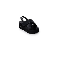 Cult Black Leather Sandal