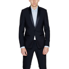 Antony Morato Black Polyester Blazer