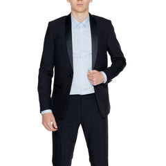Antony Morato Black Polyester Blazer