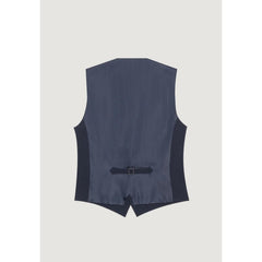 Antony Morato Blue Polyester Waistcoat