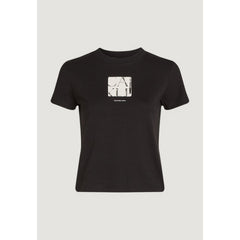 Calvin Klein Jeans Black Recycled Cotton T-Shirt