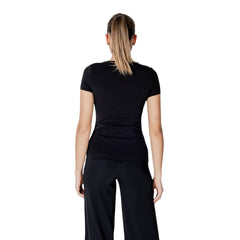 Guess Black Cotton T-Shirt