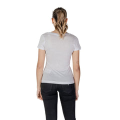Guess White Lyocell T-Shirt