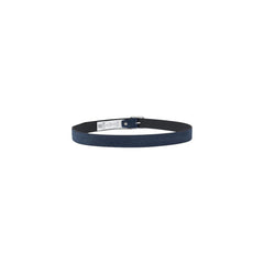 Antony Morato Blue Leather Regular Belt