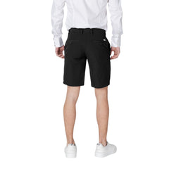 Armani Exchange Black Polyamide Bermuda Shorts