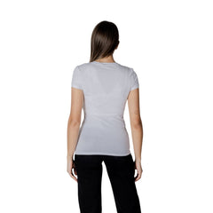Armani Exchange White Cotton T-Shirt