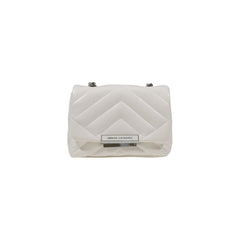 Armani Exchange White Polyester Handbag