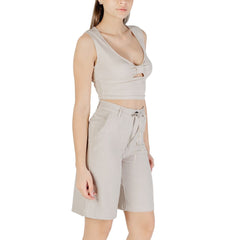 Only Beige Viscose Top