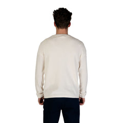 Jack Jones White Cotton Sweatshirt