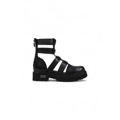 Cult Black Leather Sandal