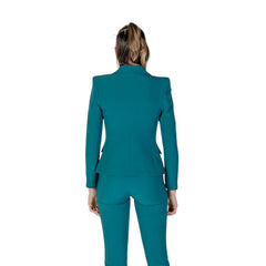 Rinascimento Black Polyester Blazer