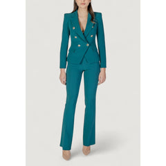 Rinascimento Black Polyester Blazer