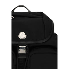 Moncler Black Nylon Backpack