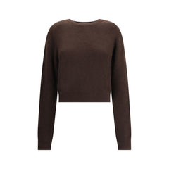 Petar Petrov Brown Fleece Wool Cashmere Sweater
