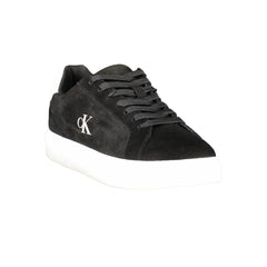 Calvin Klein Black Polyester Sneaker