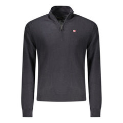 Napapijri Black Wool Men Sweater