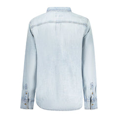 Guess Jeans Blue Cotton Shirt