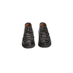 Roberto Pepe Luxury Black Calfskin Men Boot