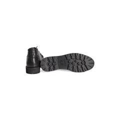 Roberto Pepe Luxury Black Calfskin Men Boot