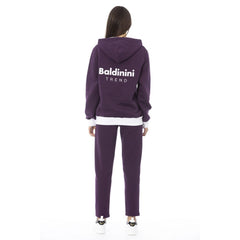 Baldinini Trend Purple Cotton Women Sweater