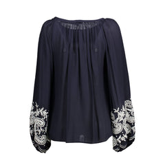 Kocca Blue Viscose Shirt