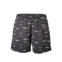 Karl Lagerfeld Black Polyester Swimwear
