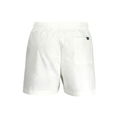 Calvin Klein White Polyester Men's Swim Boxer