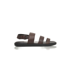 Cerruti 1881 Brown Cowhide Men Sandal