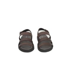 Cerruti 1881 Brown Cowhide Men Sandal