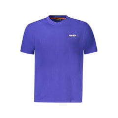 Napapijri Blue Cotton Men T-Shirt