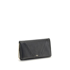 Chloé Black Calf Leather Bos Taurus Wallet