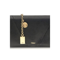 Chloé Black Calf Leather Bos Taurus Wallet