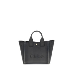 Chloé Black Cotton Shoulder Bag