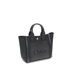 Chloé Black Cotton Shoulder Bag