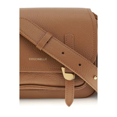 Coccinelle Brown Leather Shoulder Bag