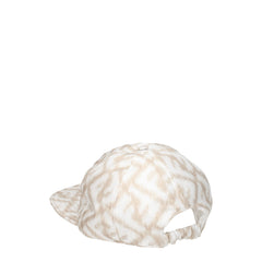 Fendi Beige Silk Cap (Baseball Hat)